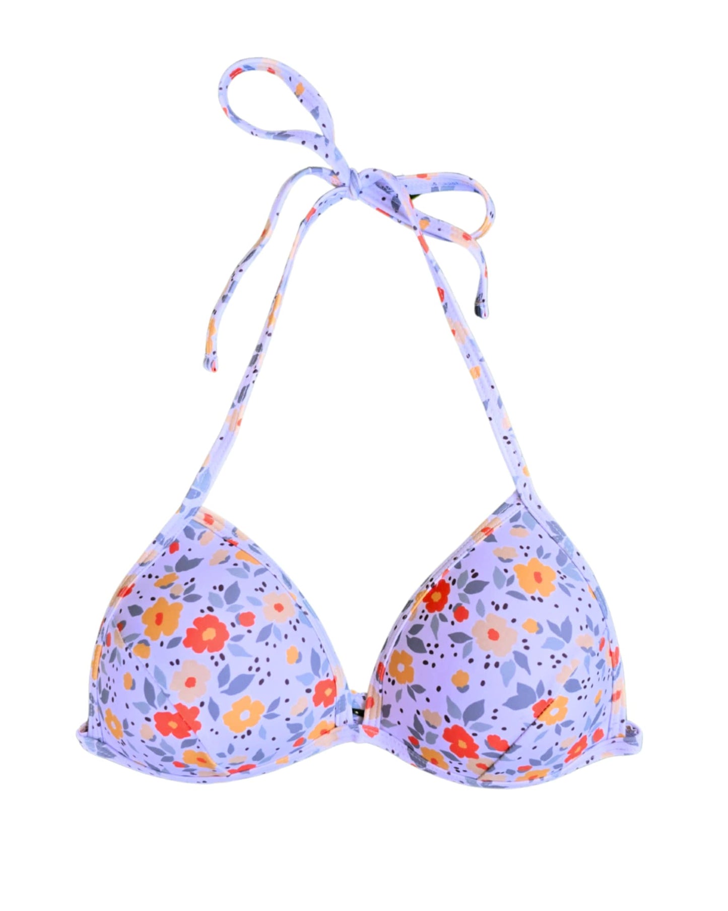 Sophie - Push Up Triangle Bikini Top - Wild Flower