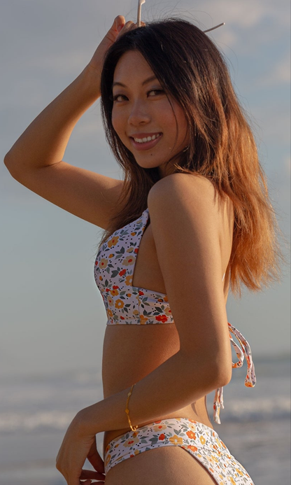 Sabrina Push Up Adjustable Bralette - Wild Flower