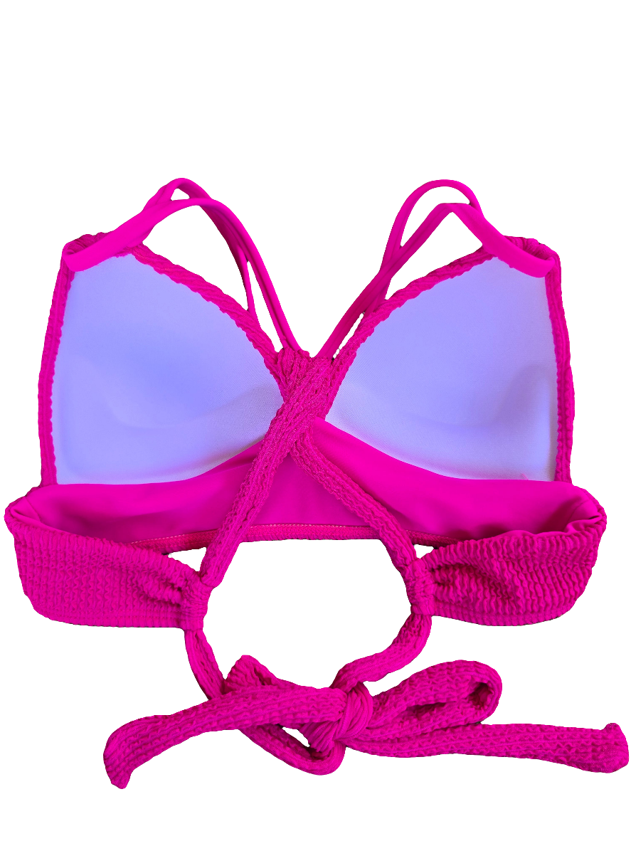 Sabrina - Push Up Adjustable Bralette - Pink Crush