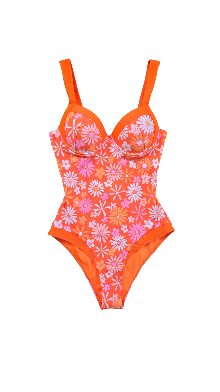 Sweetheart One Piece Swimwear - Miss Daisy