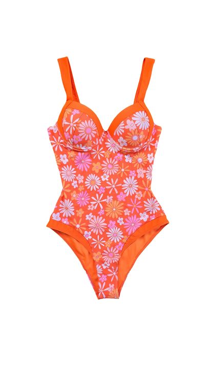 Sweetheart One Piece Swimwear - Miss Daisy
