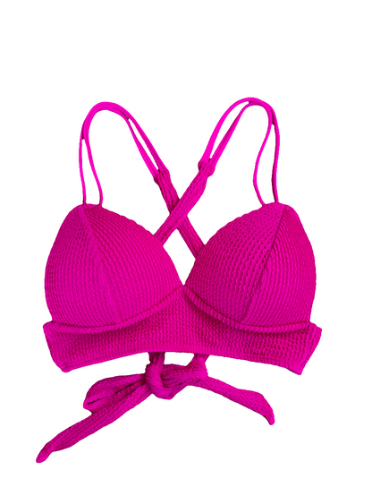 Sabrina - Push Up Adjustable Bralette - Pink Crush