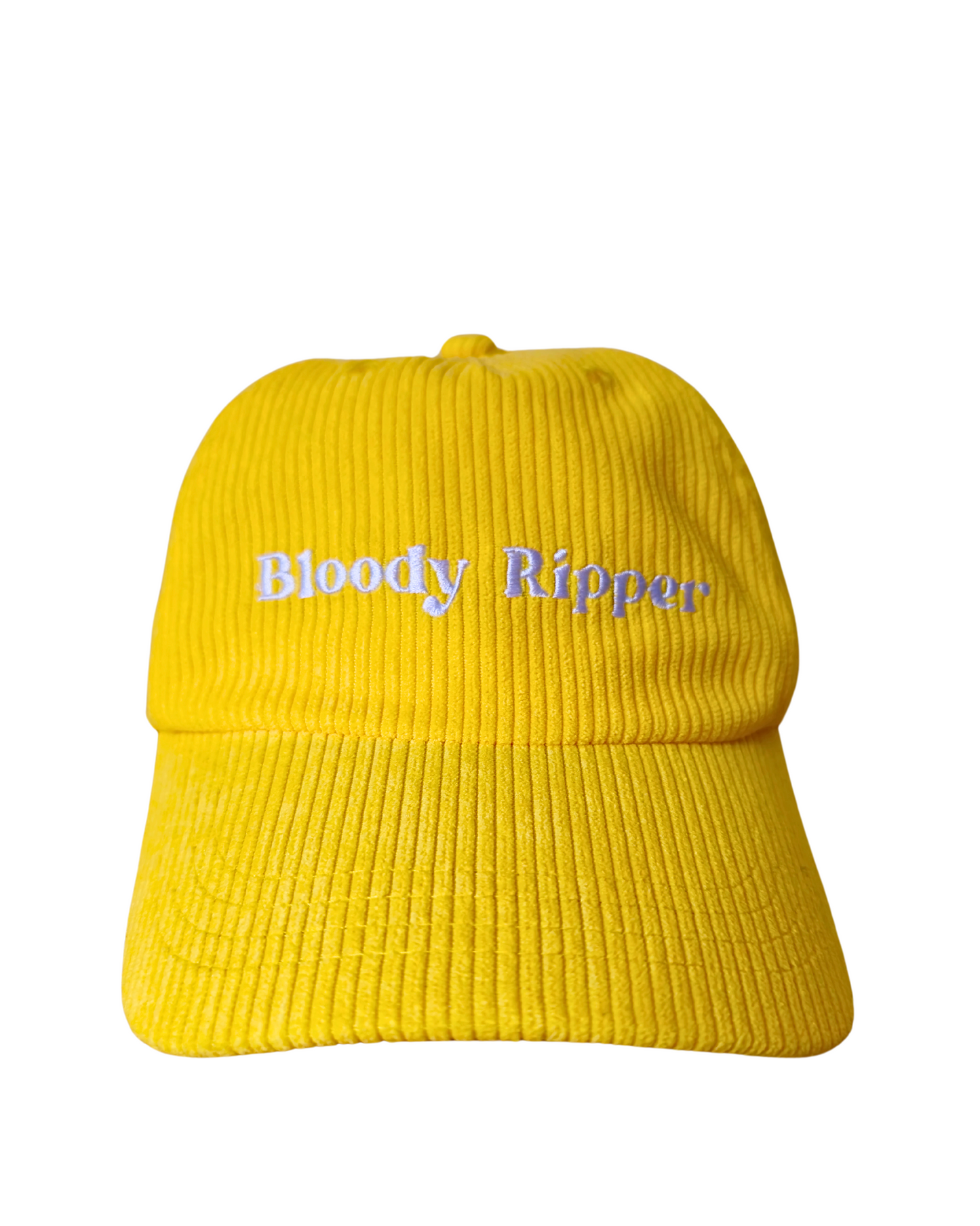 Bloody Ripper - Yellow Retro Corduroy Cap