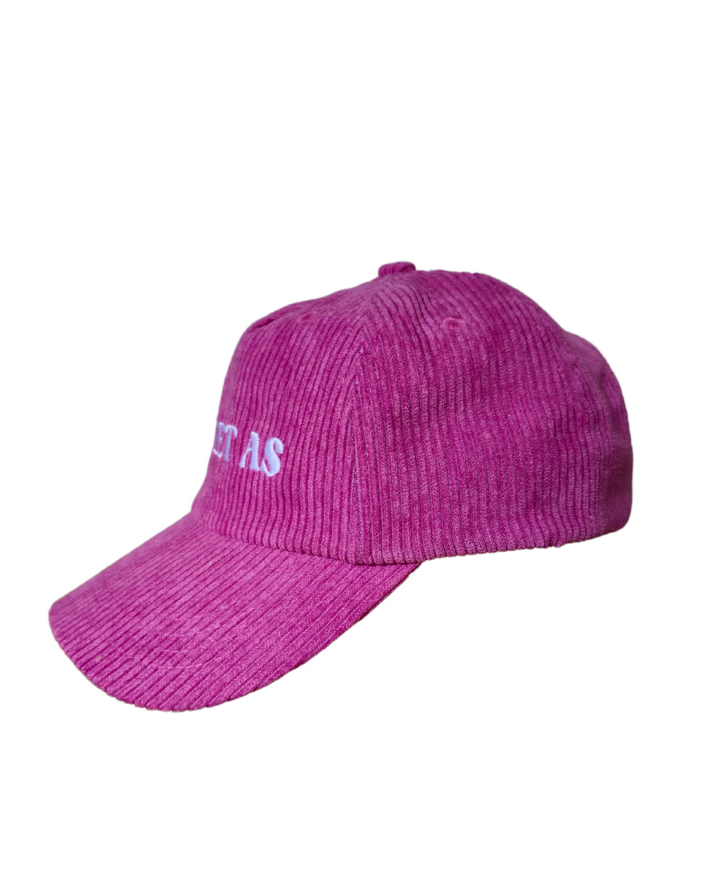 Sweet As - Pink Retro Corduroy Cap