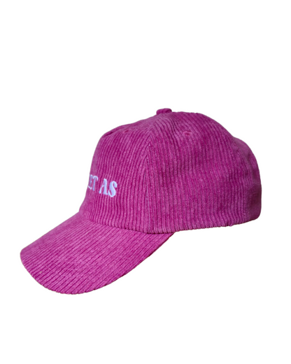 Sweet As - Pink Retro Corduroy Cap