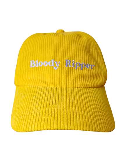 Bloody Ripper - Yellow Retro Corduroy Cap